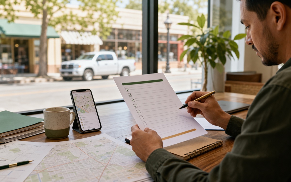 Local SEO checklist for a Modesto business